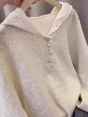 Womens Knitted Sweater and Hoodie - fairypeony