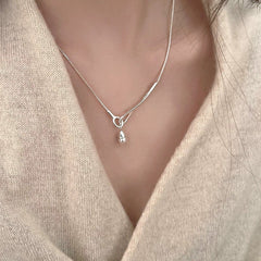 Starfish pearl necklace