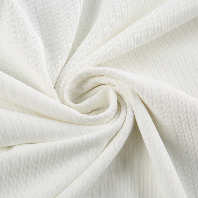 Letter Print Patchwork Long Sleeve Tee - fairypeony