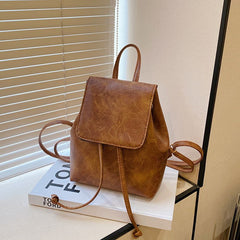 PU Leather Vintage Backpack