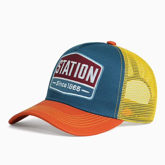 Letter Embroidery Hard Top Baseball Cap