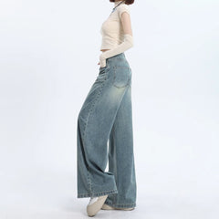 Loose Wide-Leg Jeans for Women