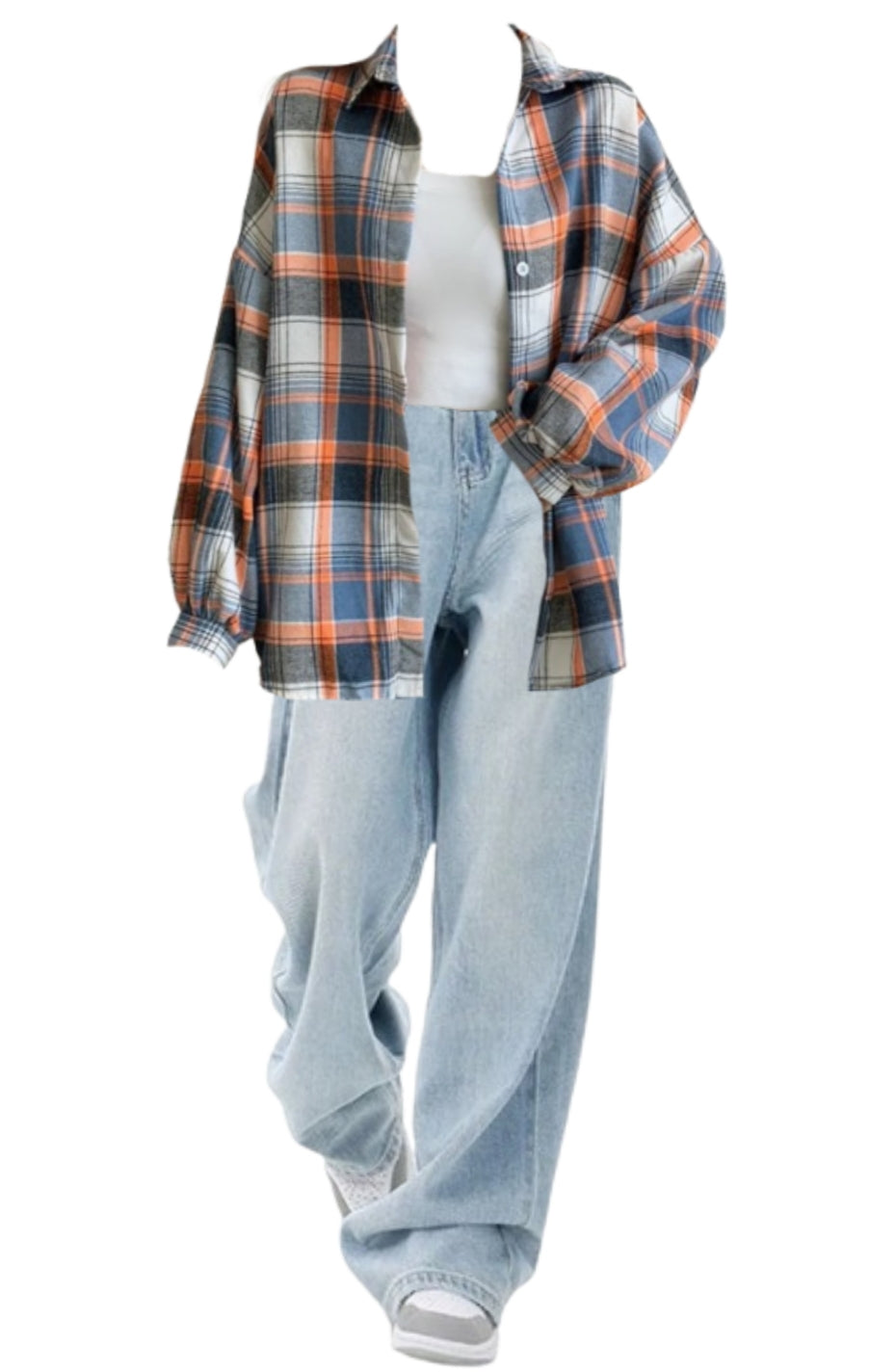 OOTD: Oversized Loose Blouse + Baggy Boyfriend Jeans