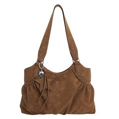 Retro Large Capacity Crossbody Tote Bag