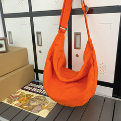 Vintage Wash Large Canvas Shoulder Bag - fairypeony