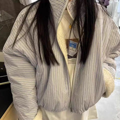 Vintage Plaid Reversible Oversized Jacket