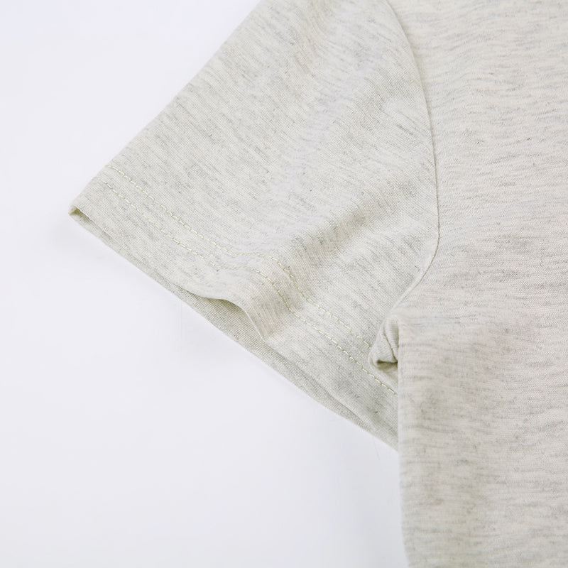 Rabbit Print Short Sleeve Tee - fairypeony