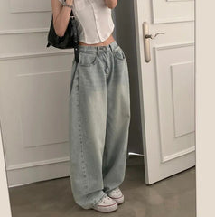 Women's Wide-Leg Denim Pants