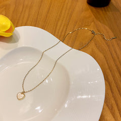 Aesthetic Titanium Steel Necklace - fairypeony