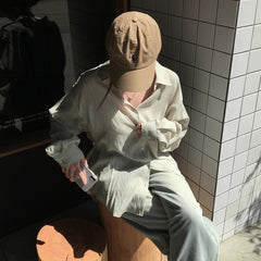 Sun Protection Loose Long Sleeve Blouse