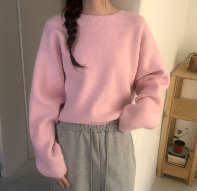 High-End Loose Fit Pullover Sweater