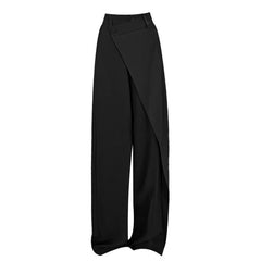 Irregular Patchwork Straight Leg Pants