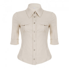 Slim Fit Long Sleeve Knitted Top