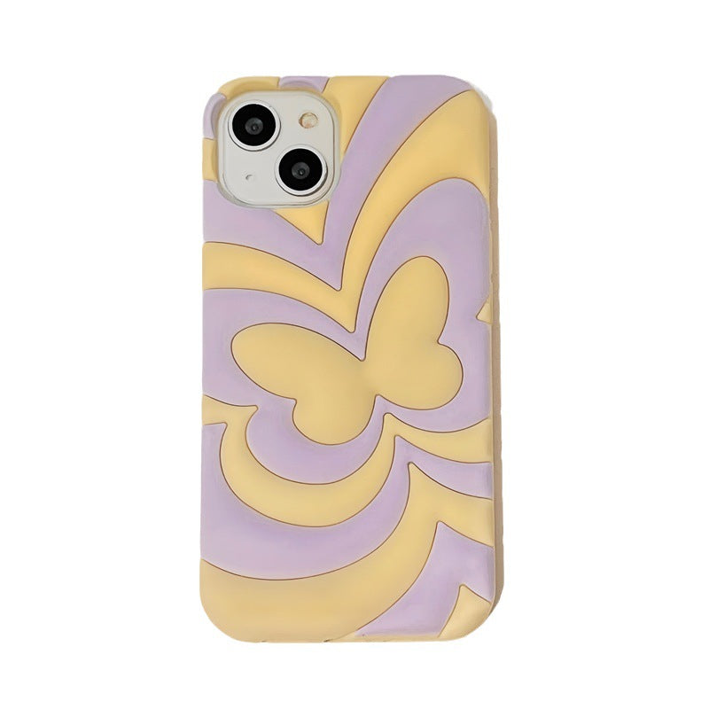 Summer Cream Butterfly Phone Case - fairypeony