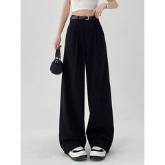 Casual High Waist Wide Leg Pants