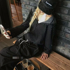Women's Short Hooded Sweatshirt Jacket