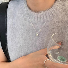 Starfish pearl necklace