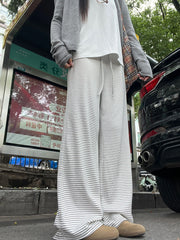 Women's Relaxed Wide-Leg Pants – High Waist Straight Leg Trousers