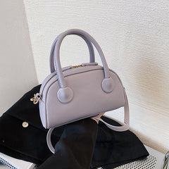 Pretty in Pink Leather Handbag - fairypeony