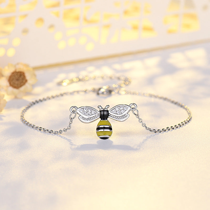 Bee-lieve in Yourself Bracelet - fairypeony