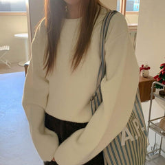 High-End Loose Fit Pullover Sweater