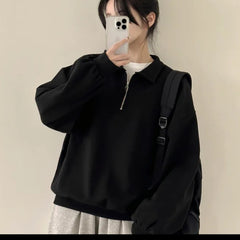 Half Zip Unisex Sweatshirt