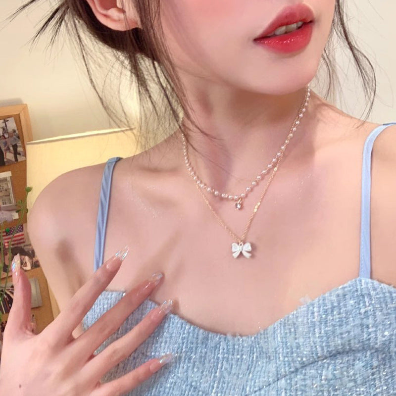 Aesthetic Titanium Steel Necklace - fairypeony