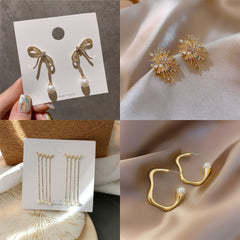 Aesthetic Sterling Silver Earrings