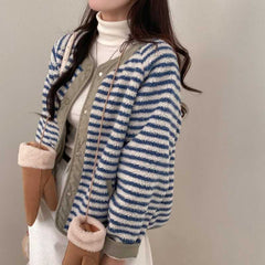 Vintage Reversible Striped Jacket
