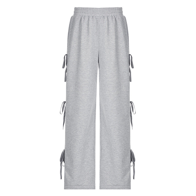 Street Side Bow Tie Sweatpants