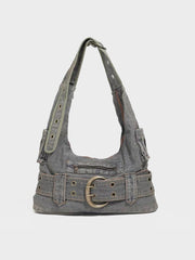 Retro single-shoulder crossbody bag