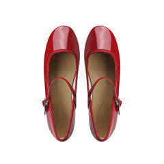 Flat Sole Mary Jane Loafers Shoes