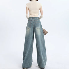 Loose Wide-Leg Jeans for Women