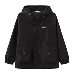 American-style student windbreaker