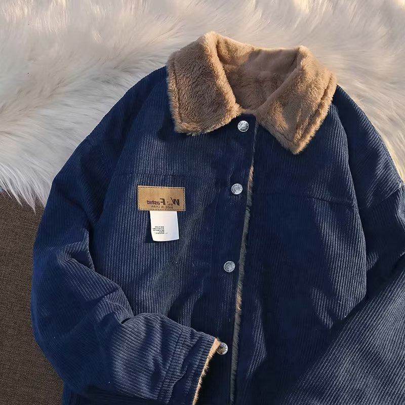 Vintage 2000s Corduroy Button Jacket