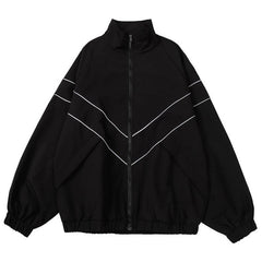 Reflective Windproof Sports Jacket