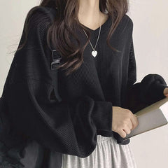 Korean Style Loose Knit Sweater