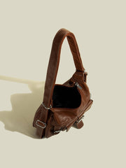 Vintage Pu Leather Y2K Crossbody Bag