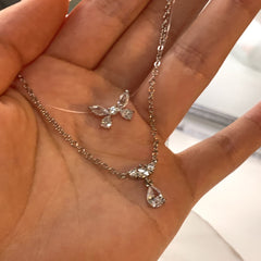 Aesthetic Titanium Steel Necklace - fairypeony