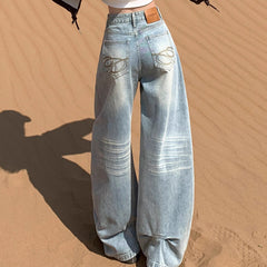 Womens Denim Pants - fairypeony
