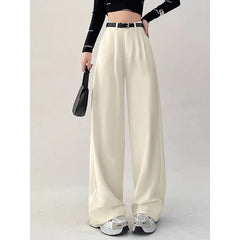 Casual High Waist Wide Leg Pants