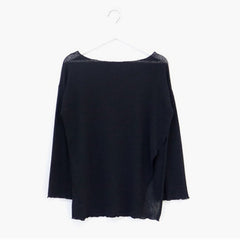 South Korea Chic Idle Style Thin Ice Silk Long Sleeve Knitwear