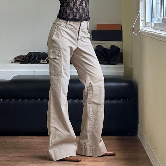 Vintage Low Waist Cargo Pants