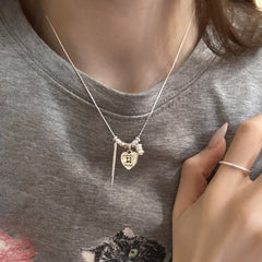 Starfish pearl necklace