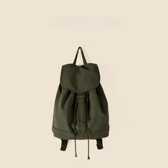 Versatile Simple Plaid Backpack for Women