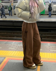 Aesthetic Side Bow Tie Sweatpants