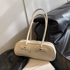 Aesthetic Bow Square Shoulder Bag