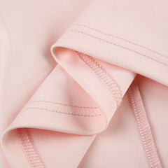 Lace Trim Bow Square Neck Tee