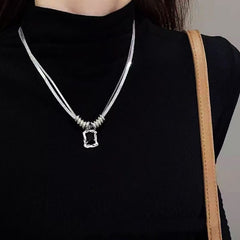 Adjustable Alloy Necklace