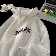 Vintage Logo Embroidered Hoodie